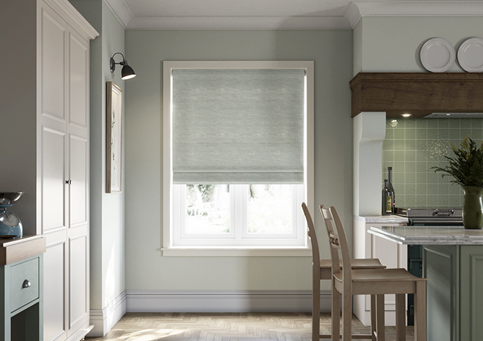 Laura Ashley Whinfell, Duck Egg - Roman Blind - Image 3